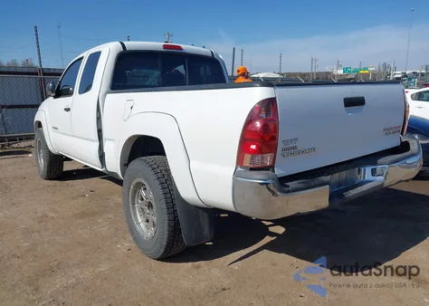 2007 Toyota Tacoma Prerunner V6 z USA, uszkodzony, nr VIN 5TETU62N57Z371078